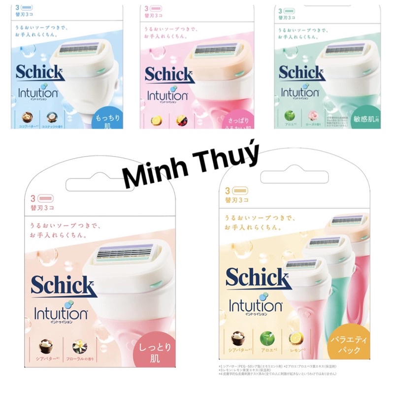 Đầu dao thay thế Schick refill