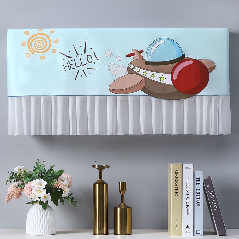 Vỏ Bọc Máy Điều Hòa Chống Bụi Họa Tiết Hoạt Hình Dễ Thương