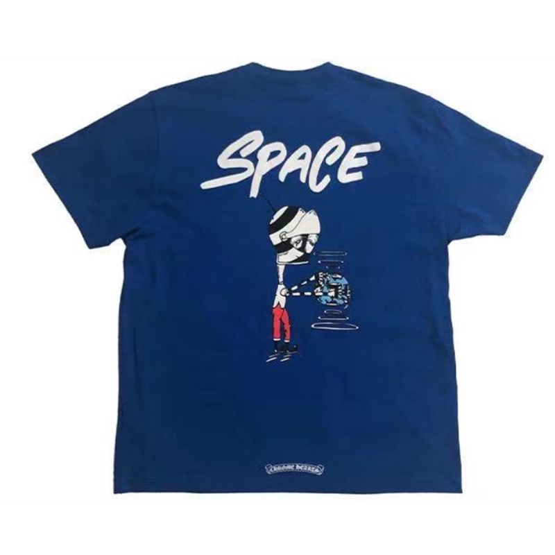 Áo Thun Tay Ngắn Chất Liệu Cotton In Họa Tiết Hoạt Hình Cho Nam Nữ