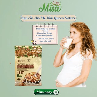 Ngũ Cốc Bà Bầu Siêu Dinh Dưỡng Queen Nature Bịch 800Gr,  Ngũ Cốc  Siêu Sinh Dưỡng Cho Bà Bầu