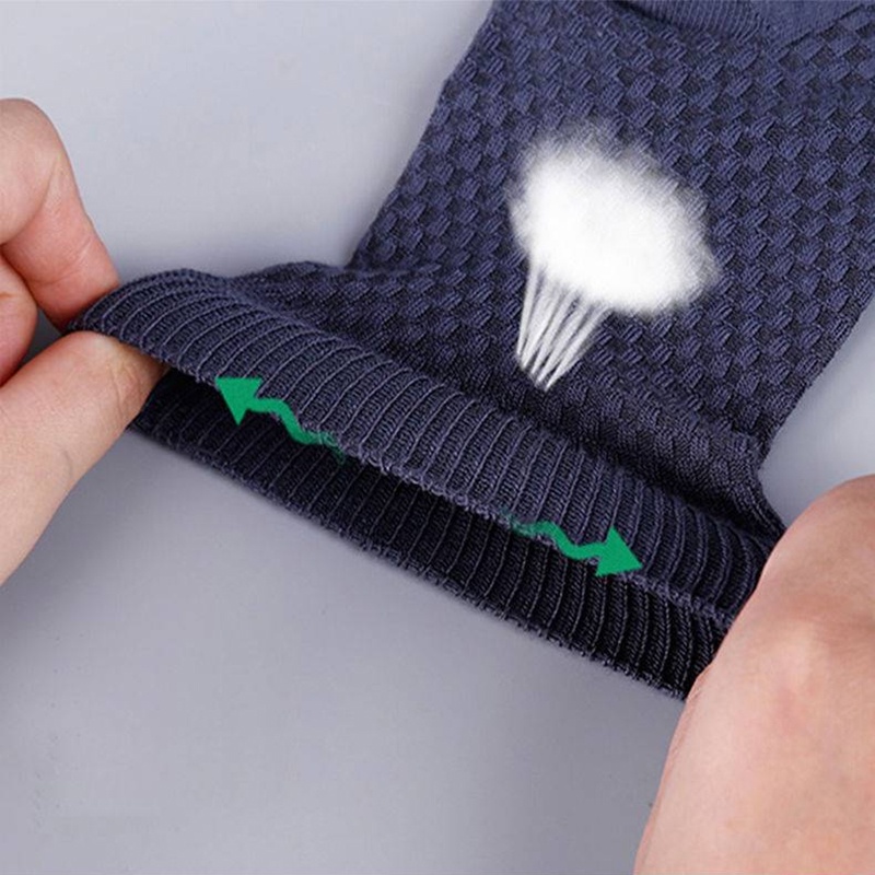 Set 10 Đôi Tất Nam Dài Thoáng Khí Chống Vi Khuẩn Size 38-45