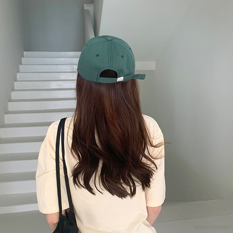 Mũ Lưỡi Trai Thêu Chữ Phong Cách Retro