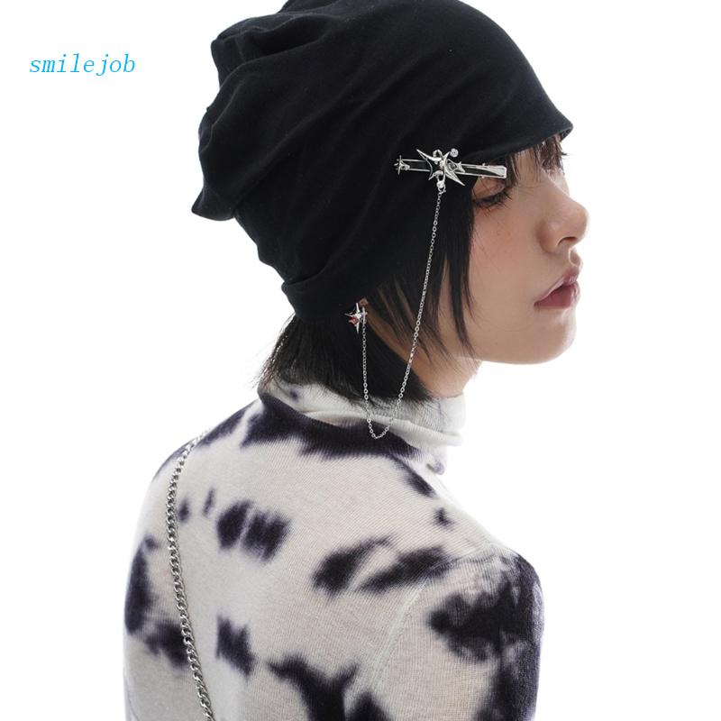 Trâm Cài Tóc 2 Trong 1 Hình Ngôi Sao Đính Đá Thời Trang Cho Nữ