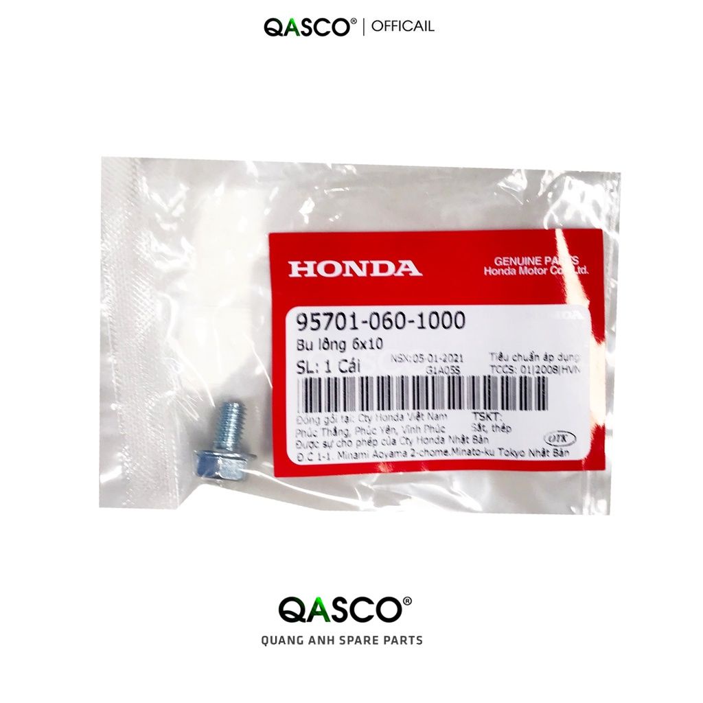 (957010601000)Bu lông HONDA nhiều dòng xe 6x10 (84)