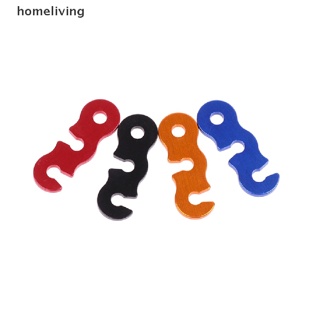 Bộ 10 Móc Khóa Dây Lều Cắm Trại Hình Chữ S Tùy Chỉnh Tiện Dụng