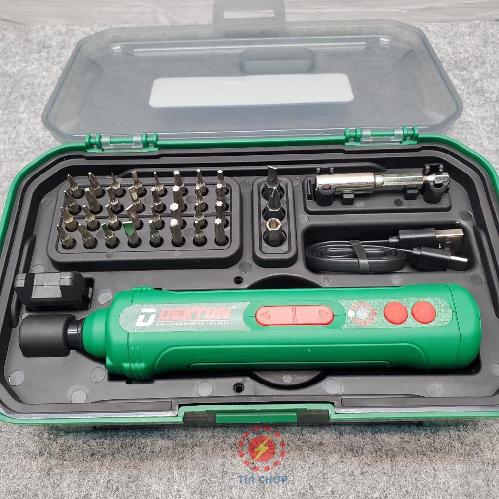 Chuyên vít 4v thế hệ mới DK-CV0401 - phụ kiện 35 vít
