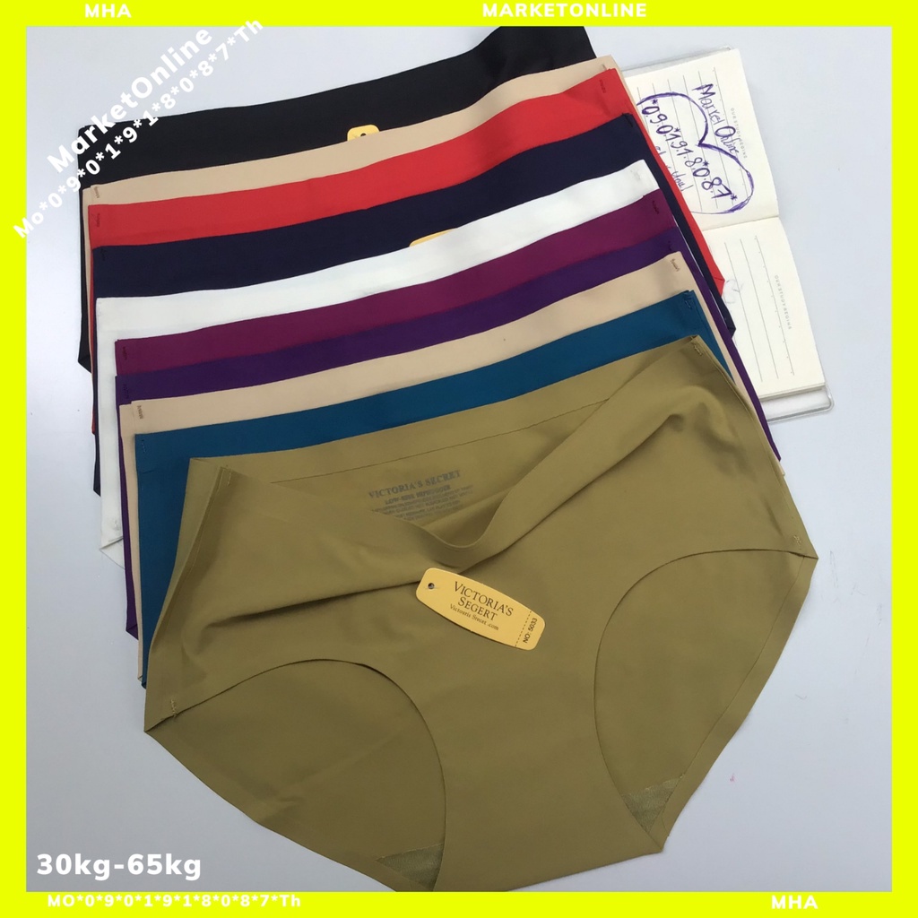 Set 10 Quần Lót Nữ Su Đúc Cao Cấp Tem Vic Không Đường May Size 30kg 65kg Mềm Mát Co Giãn 503233 Nội Y Marketonline
