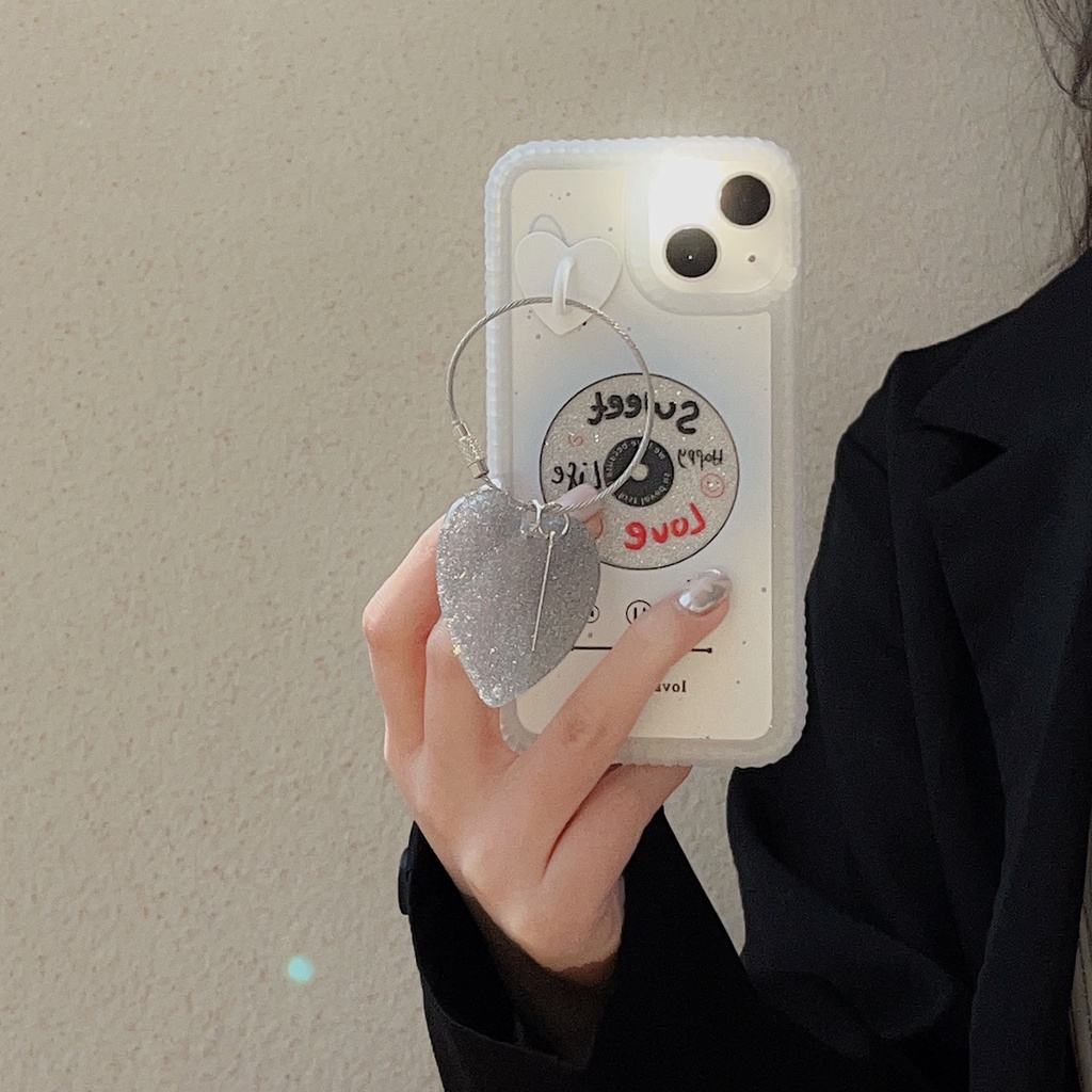 Ốp Điện Thoại Silicon Tpu Mềm Trong Suốt Chống Sốc Lấp Lánh Đơn Giản Bảo Vệ Toàn Diện Cho iPhone 14 13 12 11 Pro Max