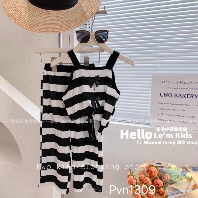 giá gốc: set bộ 2 dây quần suông siêu xinh size 8-20ki