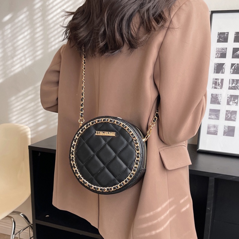 Túi Đeo Chéo Hình Thoi Dễ Thương Cho Nữ