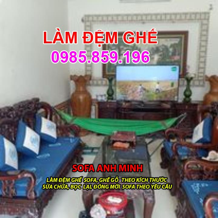 NỆM GHẾ Vương Thừa Vũ Thanh Xuân, LÀM NỆM GHẾ SOFA GỖ Ở Vương Thừa Vũ Thanh Xuân Hà Nội