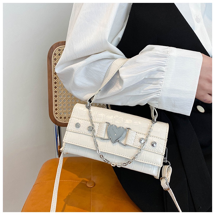 CHIC JOY♥Túi Đeo Vai Thời Trang Thời Trang Cho Nữ Màu Trơn Túi Đeo Chéo Đơn Giản