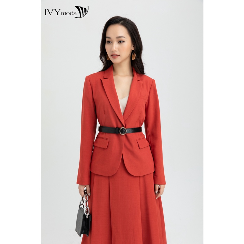 Chân váy dài xếp ly IVY moda MS 31C5978