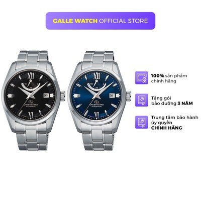 Đồng hồ cơ nam Orient Star Watch Classic RE-AU000 máy tích cót 50 tiếng mặt kính Sapphire chống xước dây thép chính hãng