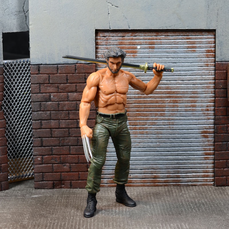 Mô Hình Nhân Vật Jackman Uncle Wolf X-MEN 20cm Tỉ Lệ 1 / 6