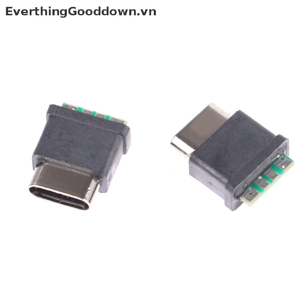 Bộ 2 Đầu Nối Ổ Cắm Type-C Hai Đầu Dòng Điện Cao Cấp