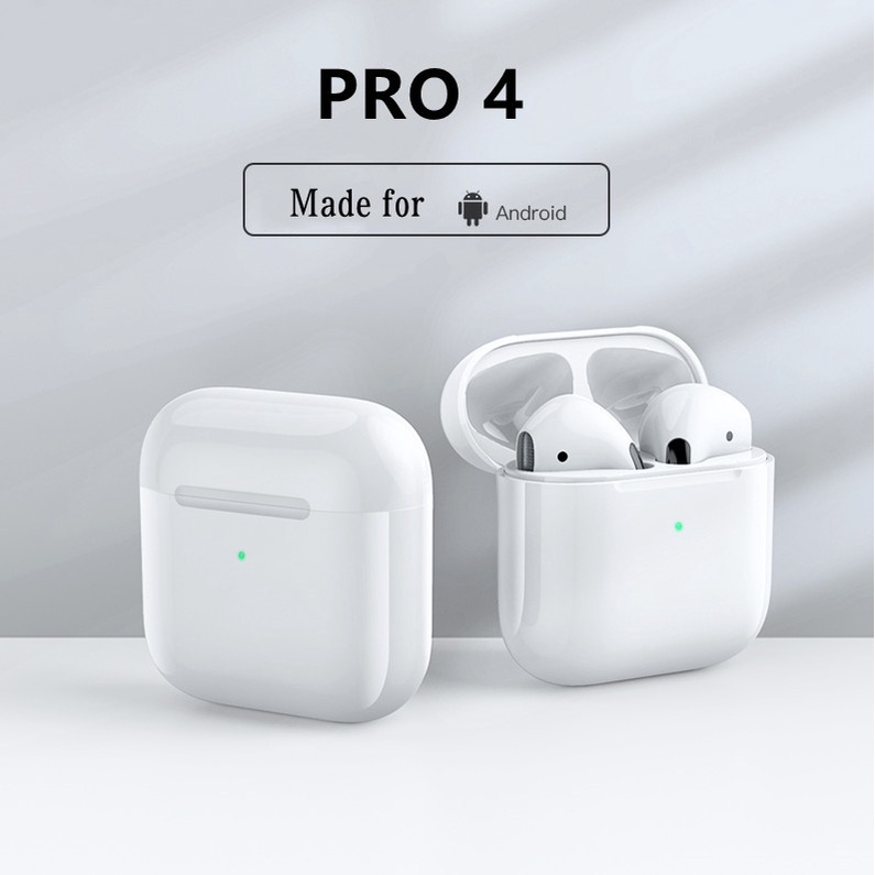 Tai Nghe Nhét Tai Bluetooth Không Dây TWS Air Pro 4 Chống Tiếng Ồn Có Micro Cho iPhone IOS Xiaomi Android