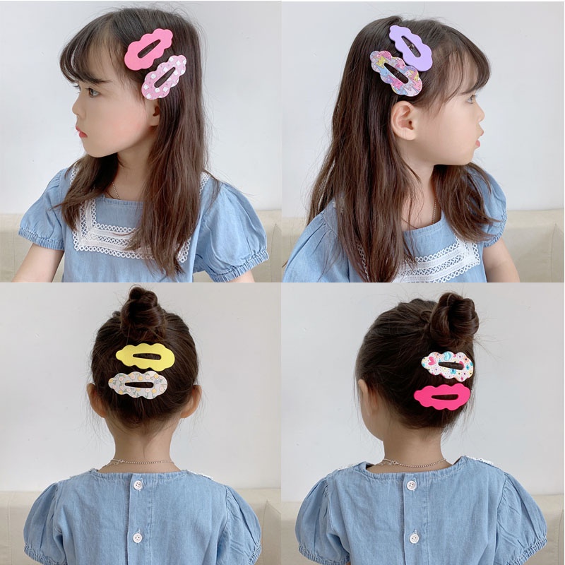 Kẹp Tóc Mini Dễ Thương Phong Cách Hàn Quốc Cho Bé Gái