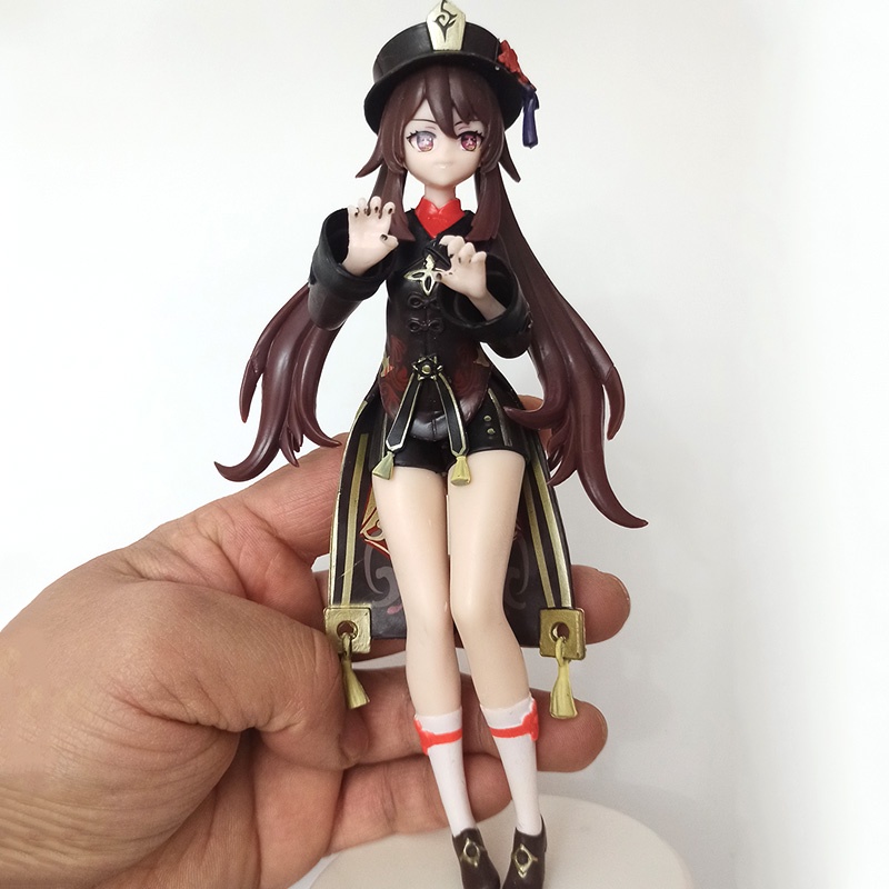 Mô Hình Nhân Vật Qiqi Lumine Aether Klee Trong Genshin Va Chạm