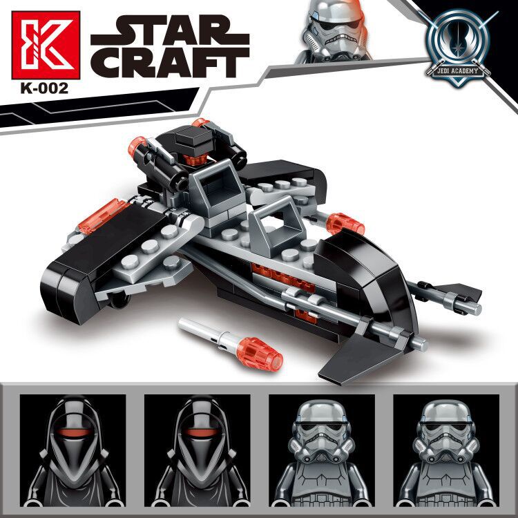 ĐỒ CHƠI LẮP RÁPMô Hình Đồ Chơi Lắp Ráp Nhân Vật Manloda Trong Phim Star Wars K-001-010 lắp ráp