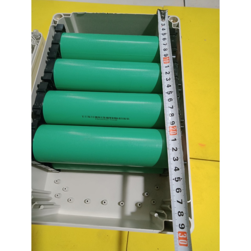 HỘP NHỰA ABS 300x200x125 LẮP ĐƯỢC 8 CELL PIN 46160