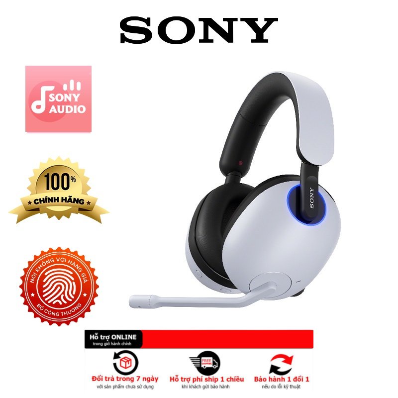 Tai nghe chơi game không dây chống ồn INZONE H9 SONY WH-G900N - Bảo hành chính hãng 12 tháng
