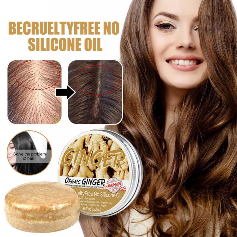 1 Xà Phòng Gừng Dưỡng Ẩm Kích Thích Mọc Tóc Nhanh Chóng Cho Nam Và Nữ