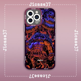 Ốp lưng iphone samsung xiaomi oppo cạnh vuông Jicase JMcase Kaido Scenes Anime Manga One Piece Nhật Bản