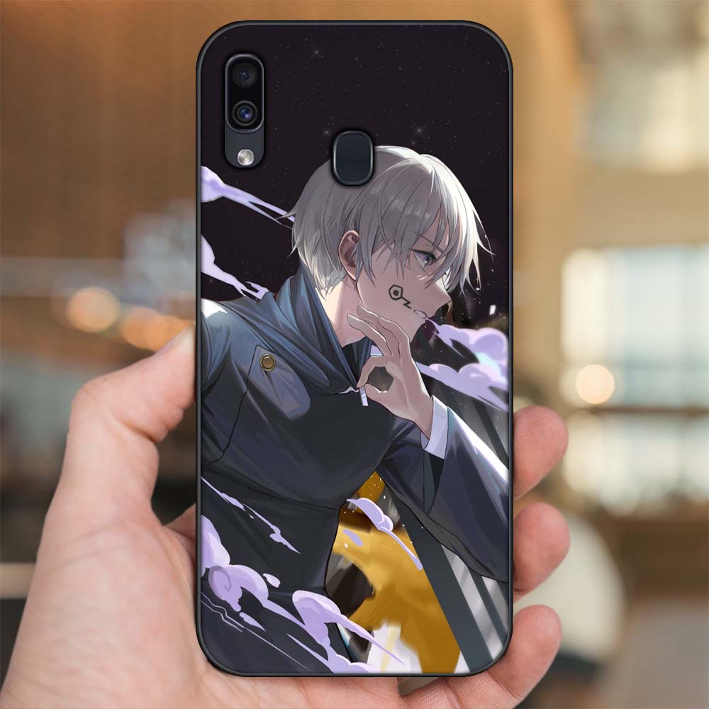 Ốp lưng Samsung A20, A30, A40, M20 viền đen in hình Inumaki Toge Jujutsu Kaisen Chú Thuật Hồi Chiến