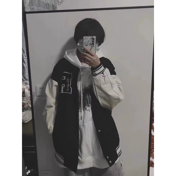 Áo khoác unisex " ảnh chụp thật " có " big size " 90kg