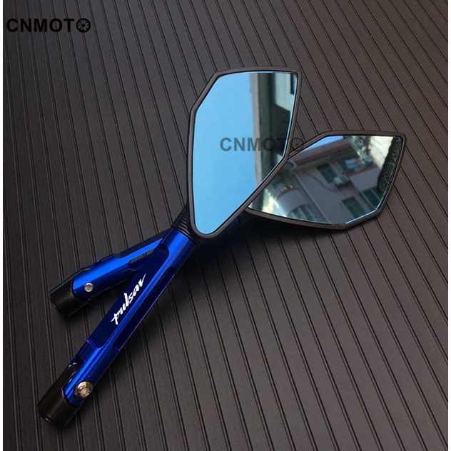 Gương Chiếu Hậu Hai Mặt Bằng Hợp Kim Nhôm Chuyên Dụng Cho Xe Mô Tô Bajaj Pulsar NS200 NS 200