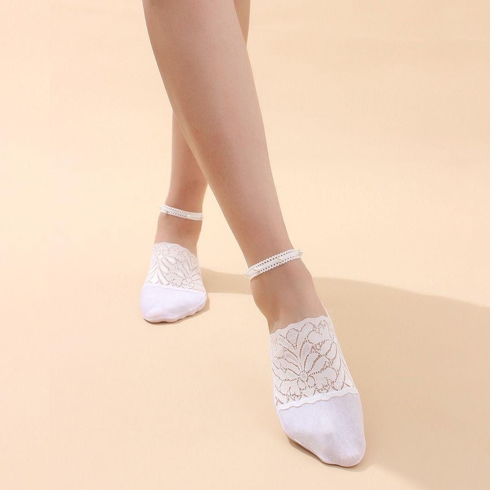 LOMBARD Đôi Vớ Thoáng Khí Thời Trang Mùa Hè Dễ Thương Cho Nữ