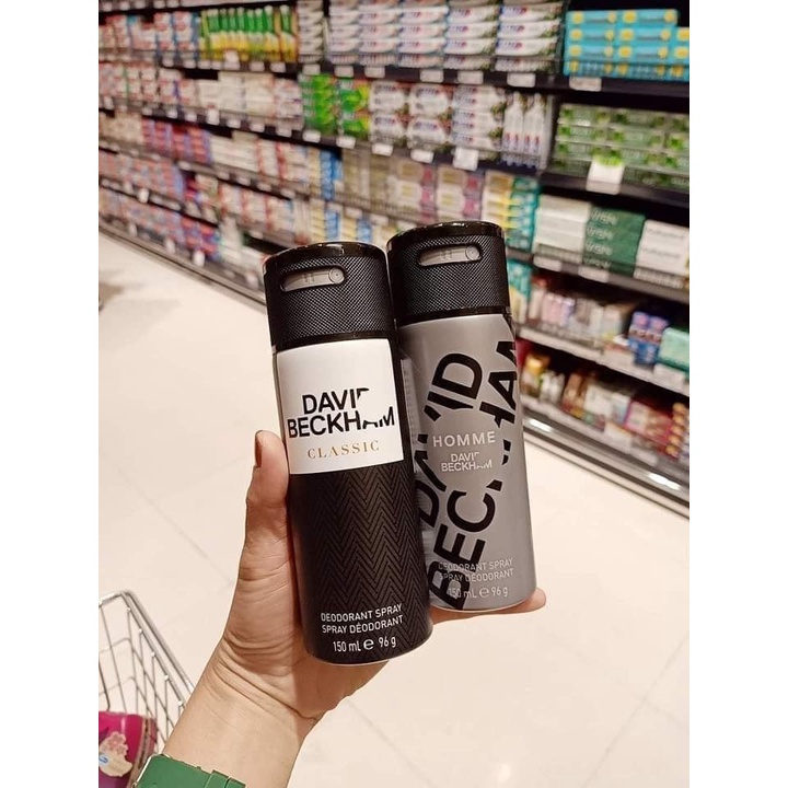 XỊT THƠM BODY NAM DAVID BECKHAM THÁI LAN