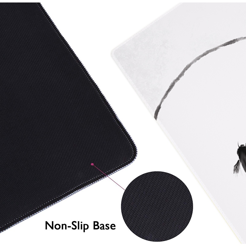 Miếng Lót Chuột Và Bàn Phím Máy Tính Hình Cá Koi