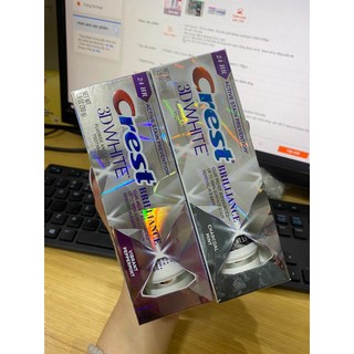 [ PHÂN LOẠI ] Kem đánh răng Crest 3D White Brilliance ( 116g )