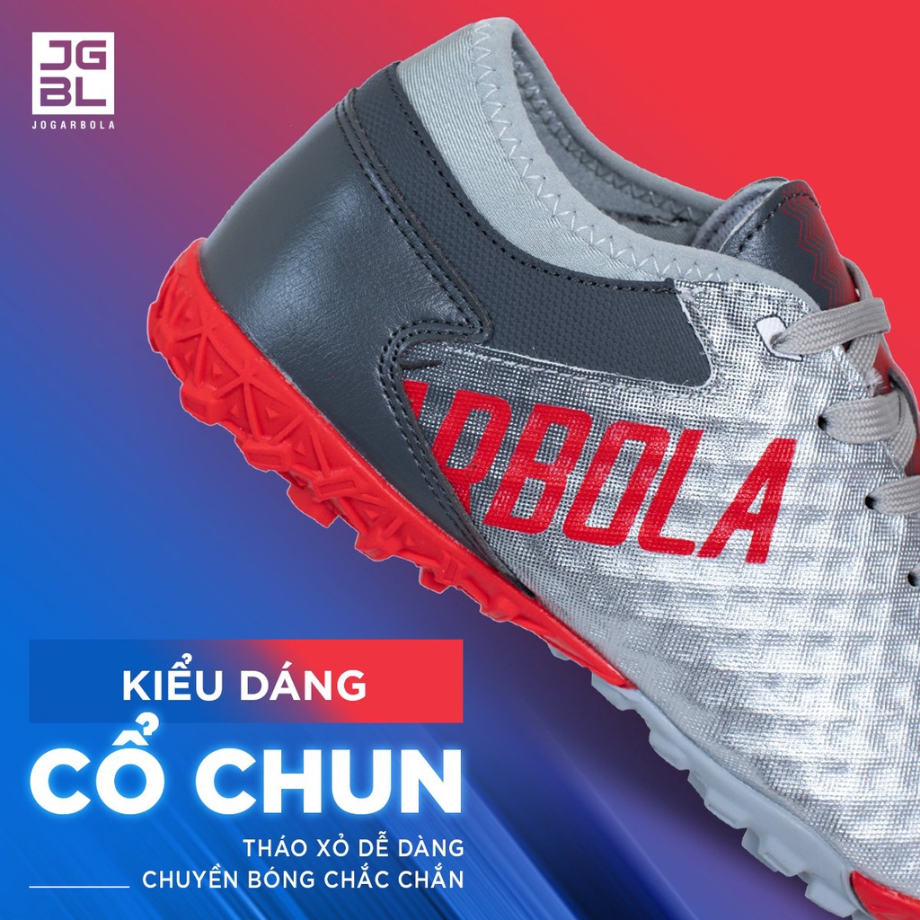 Giày đá bóng nam Jogarbola Colorlux 2.0, giày bóng đá chính hãng sân cỏ nhân tạo