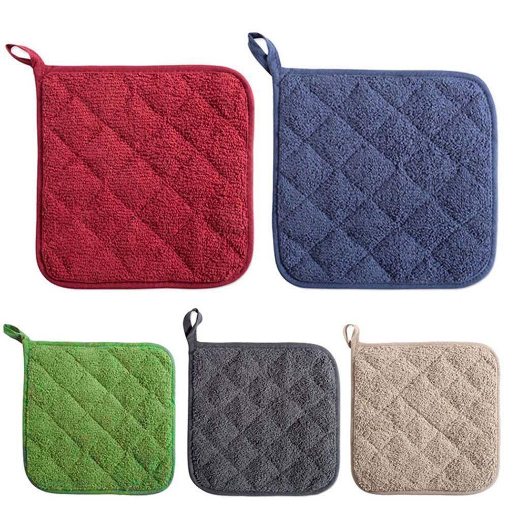 Giá Đỡ Nồi AUGUSTINA Phủ Lớp Phủ|Tấm Lót Nướng Bánh Bằng Cotton Cách Nhiệt Kèm Dây Treo Tiện Dụng Cho Nhà Bếp