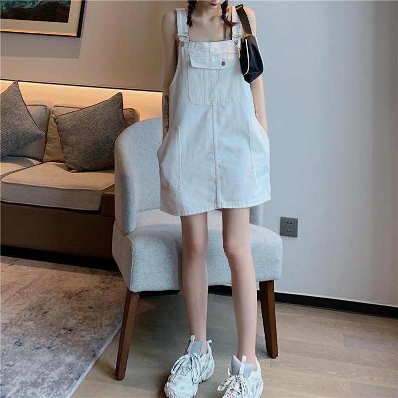 IELGY Đầm Dáng Rộng Thiết Kế Đơn Giản Phong Cách retro Cho Nữ