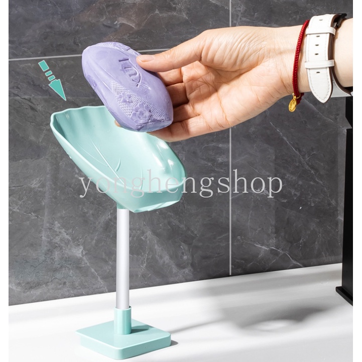 Giá Đỡ Xà Phòng Gắn Tường Không Cần Đục Lỗ Thiết Kế Vỏ Sò Sáng Tạo Có Thể Điều Chỉnh Cho Phòng Tắm