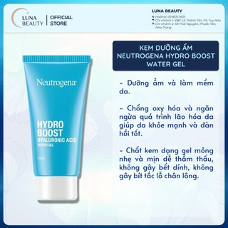 Kem dưỡng ẩm neutrogena cấp nước cho da dầu hydro boost water gel-15g