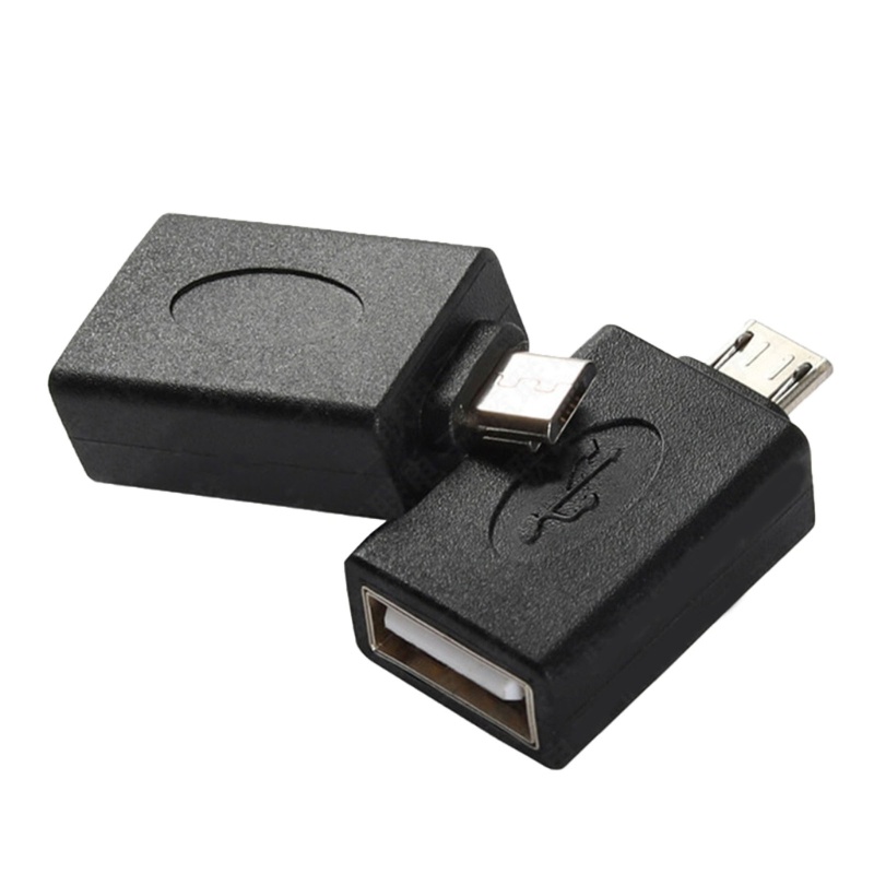 1 Cặp Đầu Chuyển Đổi Từ Giác Cắm USB Sang Cổng Cắm Micro USB Bằng Hợp Kim Nhôm Cứng