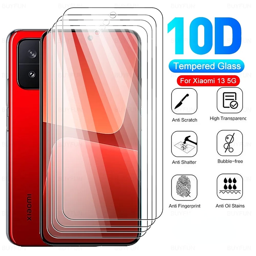 Kính Cường Lực HD Trong Suốt Độ Nhạy Cao Chống Nổ Chống Trầy Cho Xiaomi Mi 13