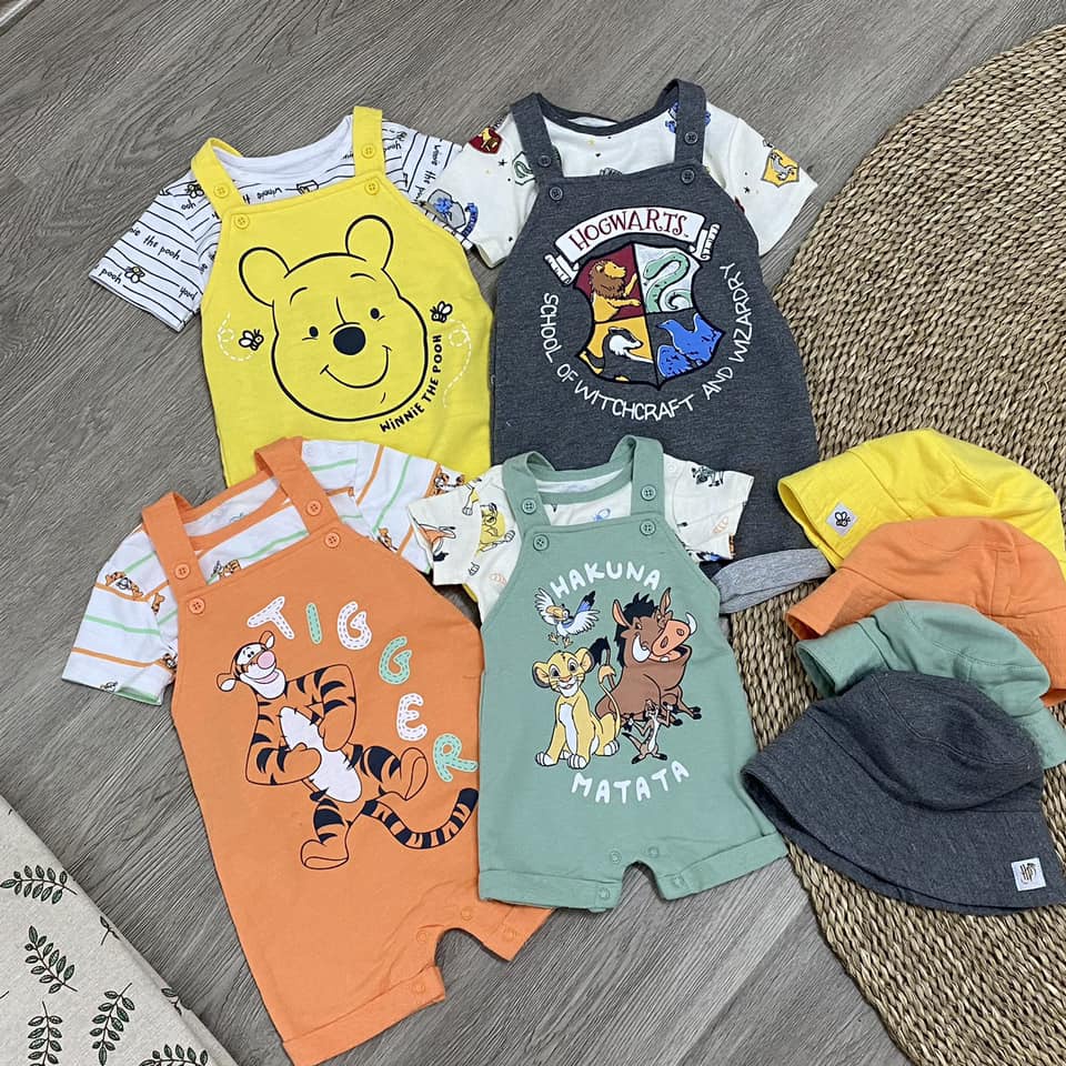 Set yếm kèm mũ