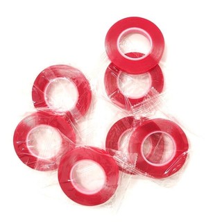 Băng keo cuộn đỏ 2 mặt (1cmx10m) dán nailbox, dán móng mẫu (Cuộn)