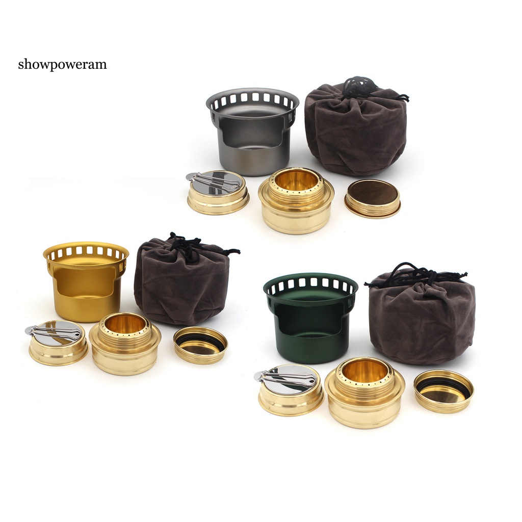 Bếp Ga Mini Dày Dặn Kèm Túi Đựng Tiện Lợi Cho Du Lịch / Cắm Trại