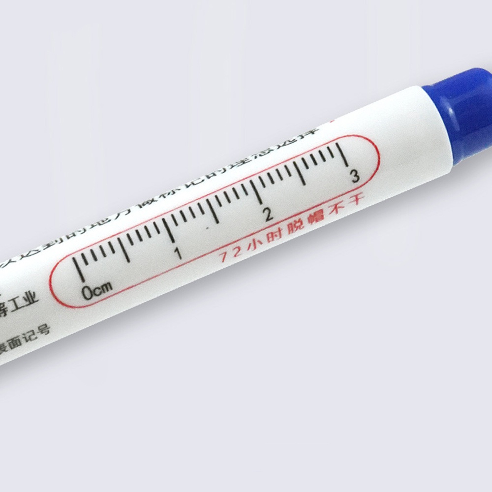 Set 6 Bút Đánh Dấu Lỗ Dài 20mm Bằng Kim Loại Chống Nước Đa Năng Trang Trí Nhà Cửa