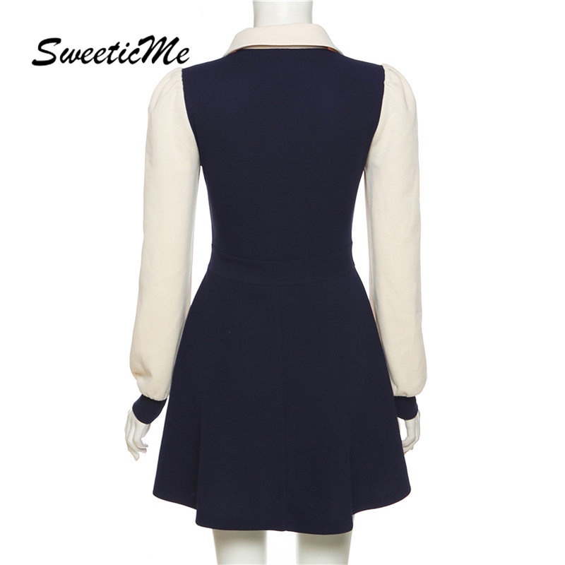 Đầm Tay Dài Cổ Bẻ Dáng Ôm Thời Trang Mới 2023 Dành Cho Bạn Nữ