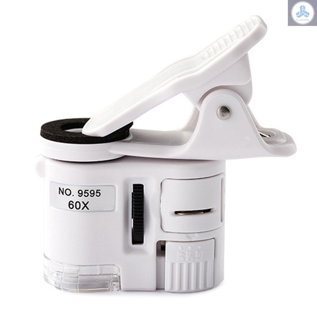 Kính Hiển Vi Mini B130 B130 Kích Thước 60X Cầm Tay Cho Điện Thoại Thông Minh