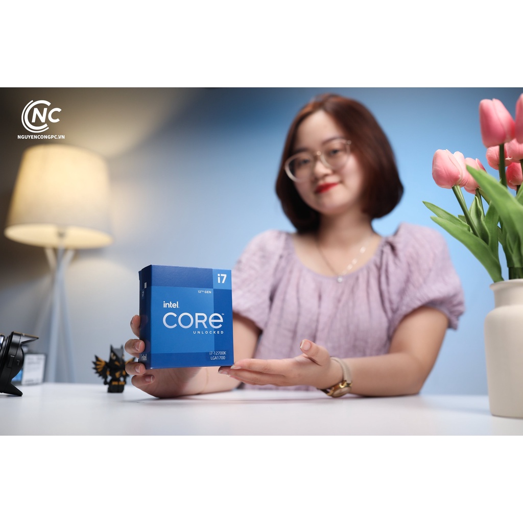 CPU Intel Core i7-12700K ép xung đời 12 LGA1700 12 nhân 20 luồng 4.9Ghz 125W Full Box - Bảo hành 36 Tháng