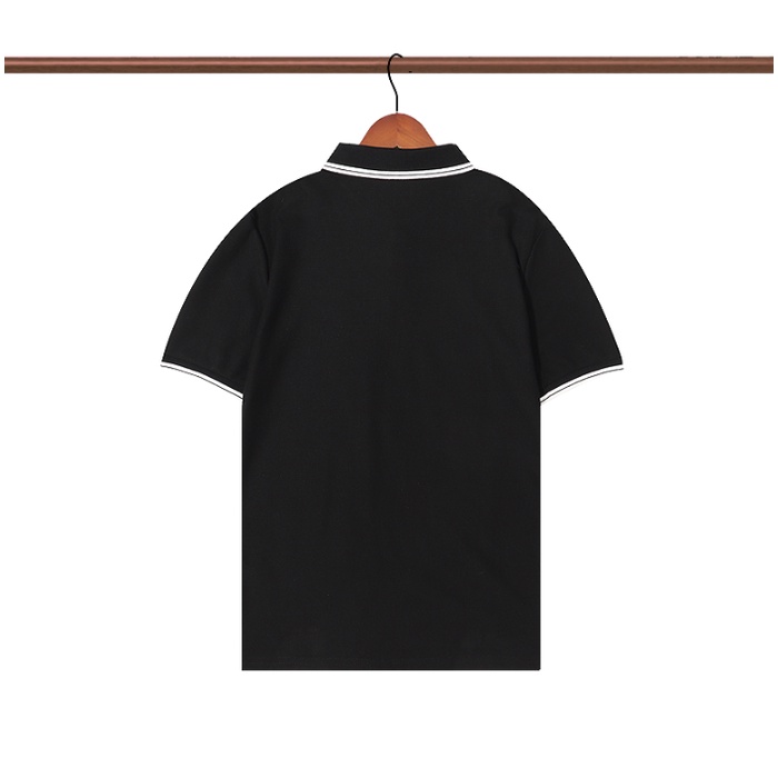 Dior Áo Thun polo Tay Ngắn Chất Liệu Cotton In Họa Tiết Thời Trang Cho Cặp Đôi